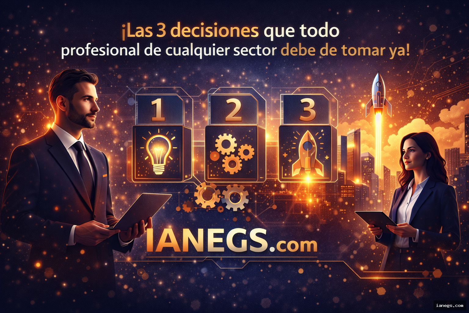 Las tres decisiones que todo profesional debe de tomar las 3 decisiones